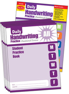 Picture of Daily Handwriting Practice: Traditional Cursive, Grades K-6 - Class Pack