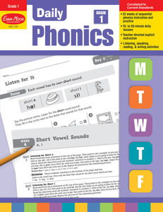 Daily Phonics, Grade 1 - Teacher's Edition, Print