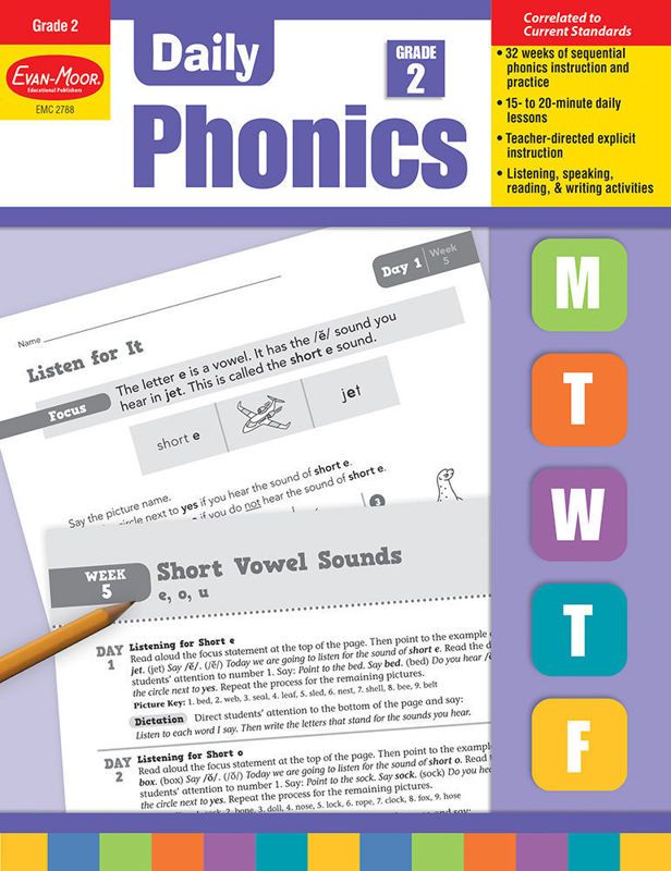 Daily Phonics, Grade 2 - Teacher's Edition, Print