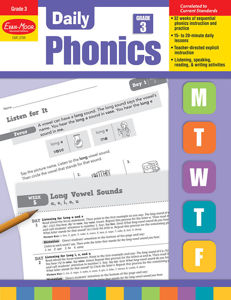 Daily Phonics, Grade 3 - Teacher's Edition, Print