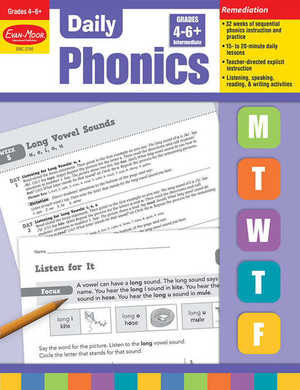 Daily Phonics, Grades 4-6+ - Teacher's Edition, Print