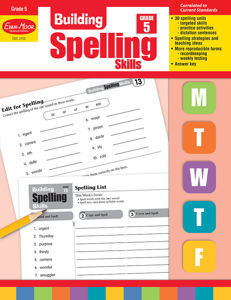 Building Spelling Skills, Grade 5 - Teacher's Edition, E-book