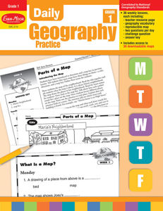 Daily Geography Practice, Grade 1 - Teacher's Edition, E-book