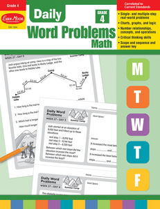 Daily Word Problems, Grade 4 - Teacher's Edition, Print