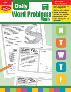 Daily Word Problems, Grade 5 - Teacher's Edition, Print