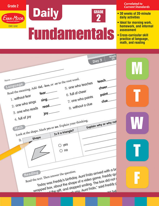 Daily Fundamentals, Grade 2 - Teacher's Edition, Print