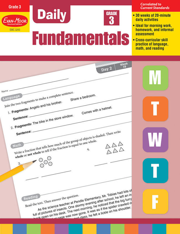 Daily Fundamentals, Grade 3 - Teacher's Edition, E-book