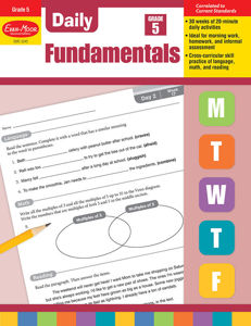 Daily Fundamentals, Grade 5 - Teacher's Edition, E-book