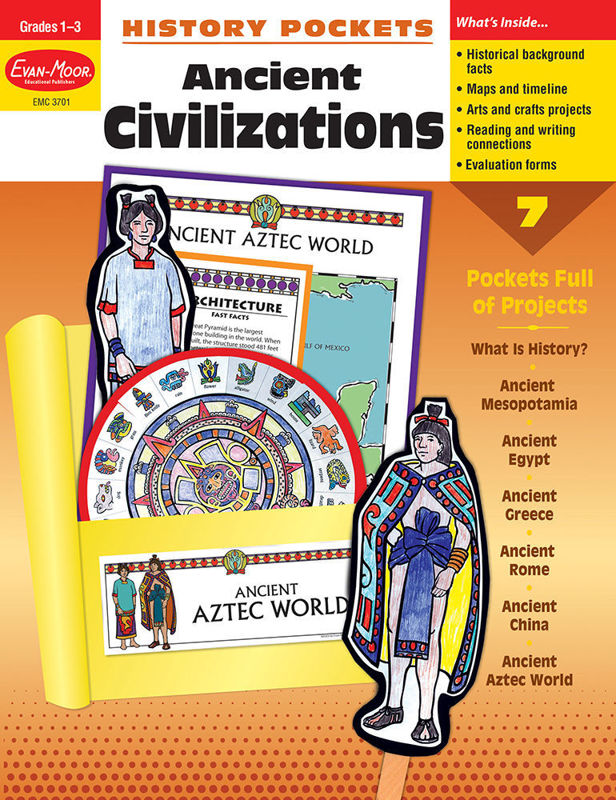 History Pockets: Ancient Civilizations, Grades 1-3 - Teacher Reproducibles, E-book