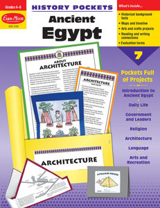 History Pockets: Ancient Egypt, Grades 4-6 - Teacher Reproducibles, Print