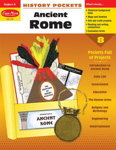 History Pockets: Ancient Rome, Grades 4-6 - Teacher Reproducibles, E-book