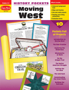 History Pockets: Moving West, Grades 4-6 - Teacher Reproducibles, E-book