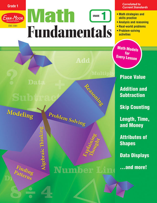 Math Fundamentals, Grade 1 - Teacher Reproducibles, Print