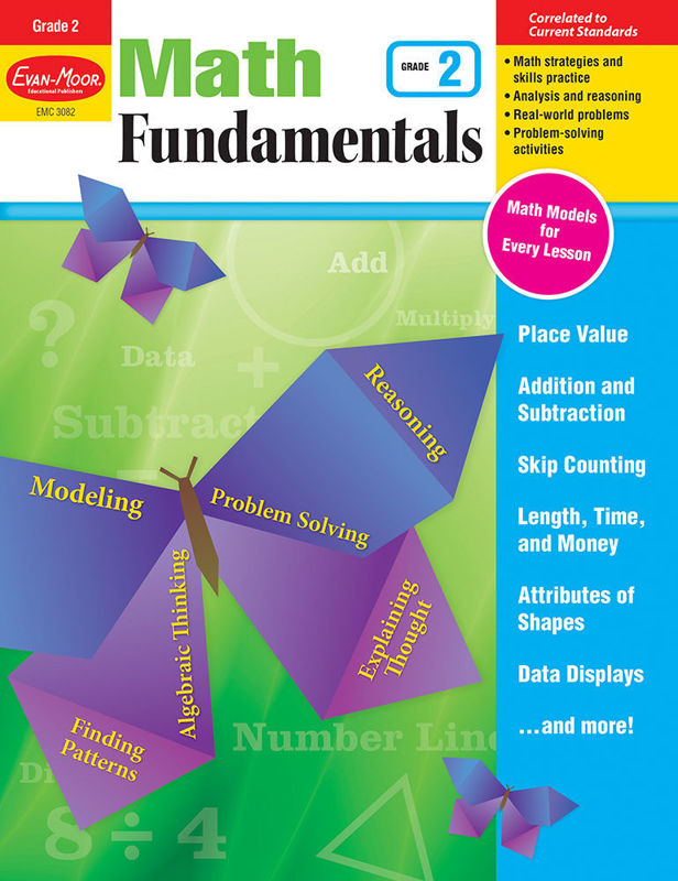 Math Fundamentals, Grade 2 - Teacher Reproducibles, Print