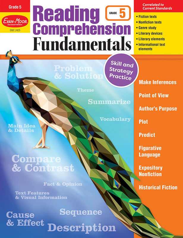 Reading Comprehension Fundamentals, Grade 5 - Teacher's Edition, Print