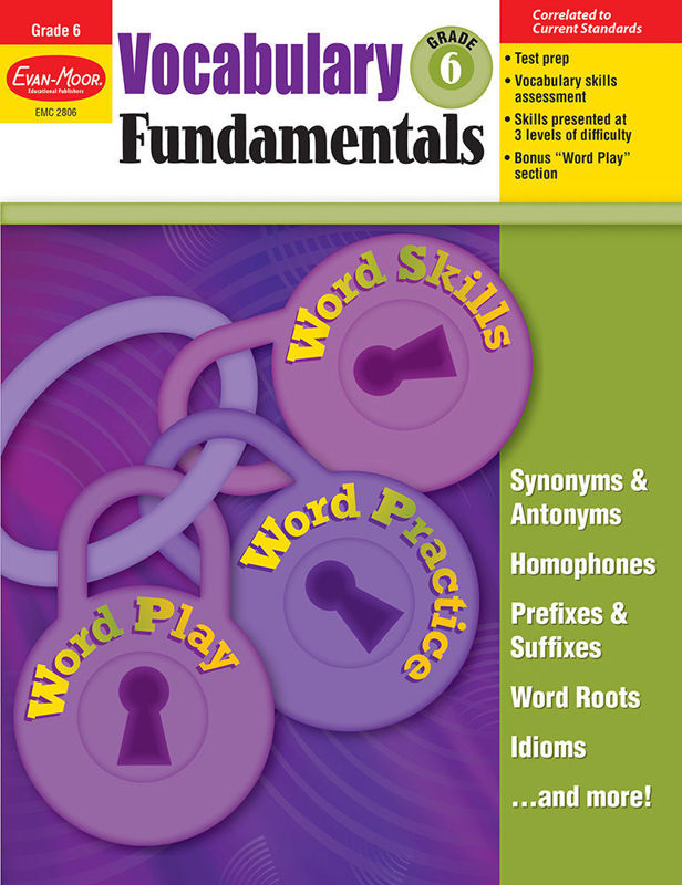 Vocabulary Fundamentals, Grade 6 - Teacher Reproducibles, E-book