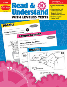 Read and Understand with Leveled Texts, Grade K - Teacher Reproducibles, E-book