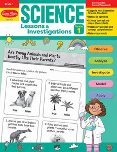 Science Lessons and Investigations, Grade 1 - Teacher's Edition, Print