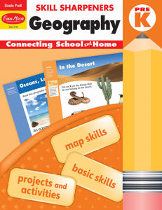 Skill Sharpeners: Geography, Grade PreK - Activity Book