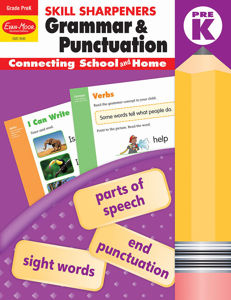 Skill Sharpeners: Grammar & Punctuation, Grade PreK - Activity Book