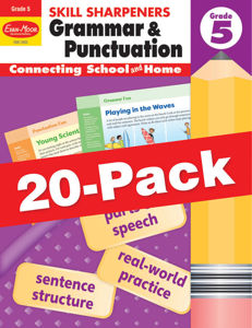 Skill Sharpeners: Grammar & Punctuation, Grade 5 — Class pack