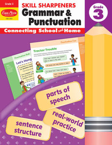 Skill Sharpeners: Grammar & Punctuation, Grade 3 - Activity Book