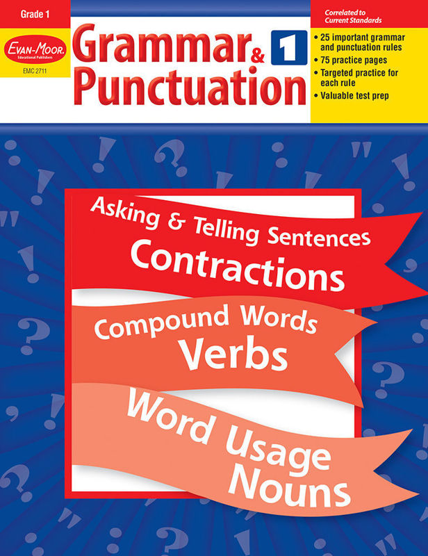 Grammar & Punctuation, Grade 1 - Teacher Reproducibles, Print