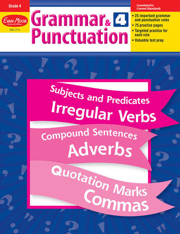 Grammar & Punctuation, Grade 4 - Teacher Reproducibles, Print