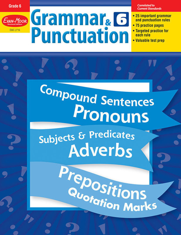 Grammar & Punctuation, Grade 6 - Teacher Reproducibles, Print