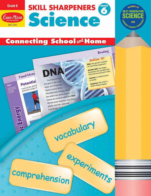 Skill Sharpeners: Science, Grade 6 - Activity Book