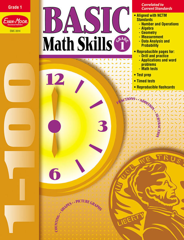 Basic Math Skills, Grade 1 - Teacher Resource, E-book