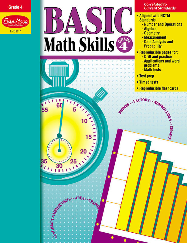 Basic Math Skills, Grade 4 - Teacher Reproducibles, E-book