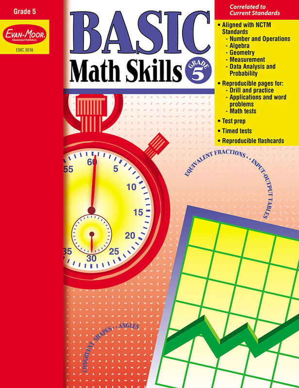 Basic Math Skills, Grade 5 - Teacher Reproducibles, E-book