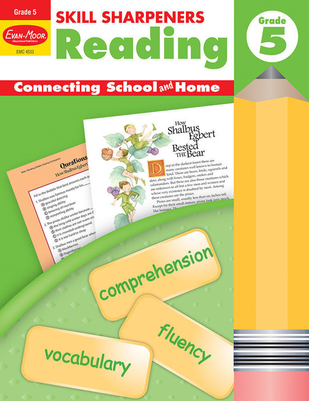 Skill Sharpeners: Reading, Grade 5 - Activity Book