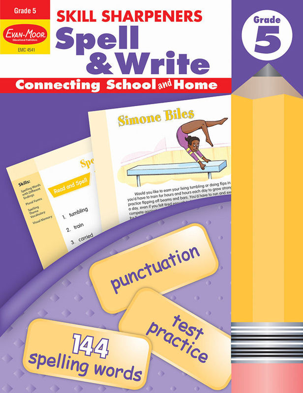 Skill Sharpeners: Spell & Write, Grade 6 - Activity Book