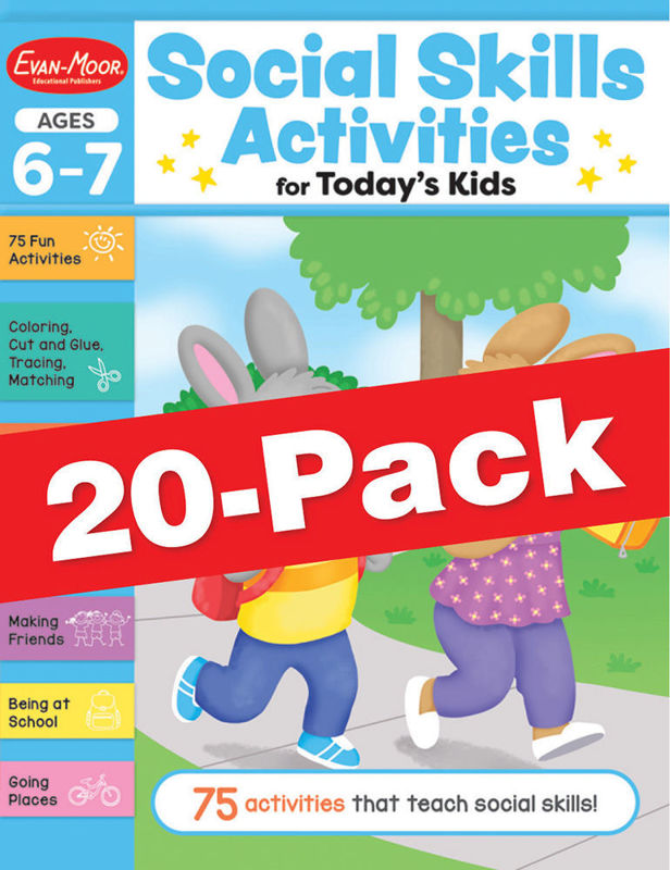 Social Skills Activities for Today's Kids, Ages 6-7 — Class pack 