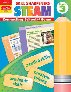 Skill Sharpeners: STEAM, Grade 3 - Activity Book