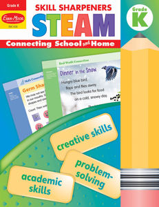 Skill Sharpeners: STEAM, Grade K - Activity Book