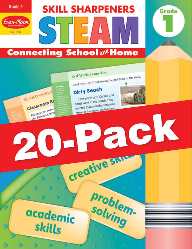 Skill Sharpeners: STEAM, Grade 1 — Class pack