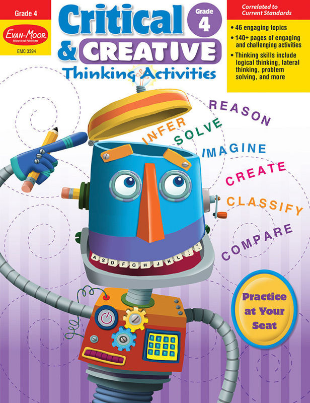 Critical and Creative Thinking Activities, Grade 4 - Teacher Reproducibles, E-book