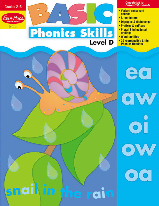 Basic Phonics Skills, Grades 2-3 (Level D) - Teacher Reproducibles, Print