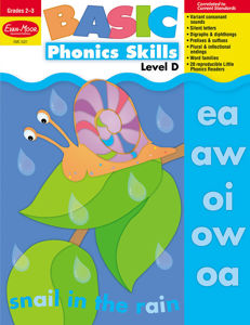 Basic Phonics Skills, Grades 2-3 (Level D)- Teacher Reproducibles, E-book