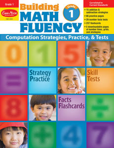 Building Math Fluency, Grade 1 - Teacher Reproducibles, E-book