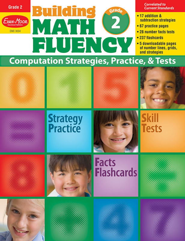 Building Math Fluency, Grade 2 - Teacher Reproducibles, E-book