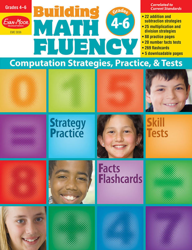 Building Math Fluency, Grades 4-6 - Teacher Reproducibles, E-book