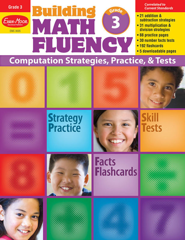 Building Math Fluency, Grade 3 - Teacher Reproducibles, Print