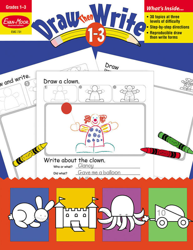 Draw…Then Write, Grades 1-3 - Teacher Resource, Print