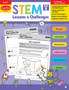 STEM Lessons and Challenges, Grade 6 - Teacher Reproducibles, Print