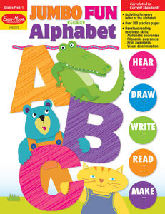 Jumbo Fun with the Alphabet, Grades PreK-1 - Teacher Reproducibles, Print