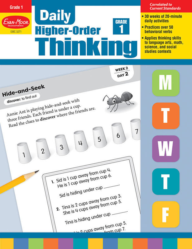 Daily Higher-Order Thinking, Grade 1 - Teacher's Edition, Print